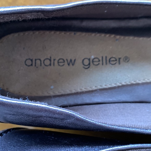 Bronze color with buckle ballet shoes - Picture 4 of 6